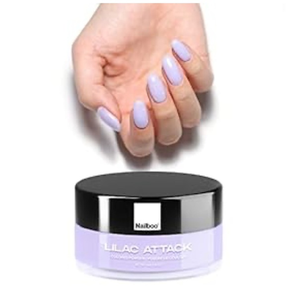Nailboo PREMIUM Nail Dip Powder Lilac Attack 0.5oz - Picture 1 of 5